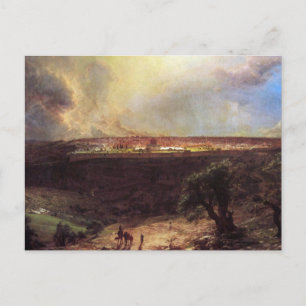 Cartão Postal Jerusalém do Monte das Azeitonas pela Igreja