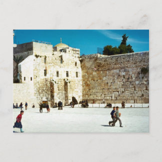 Cartão Postal Jerusalém, Muro Ocidental