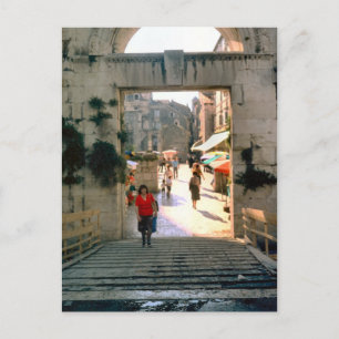 Cartão Postal Jerusalém, perto da Igreja do Santo Sepulcro