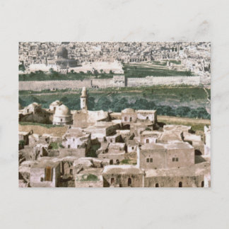 Cartão Postal Jerusalém por volta de 1900