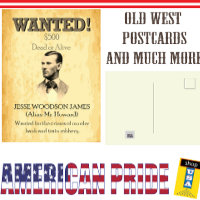 Jesse James Wied Outlaw 🚨 Wild West USA Poster