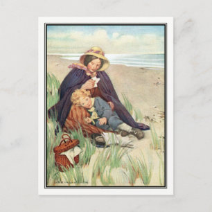 Cartão Postal Jessie Willcox Smith - O Mar