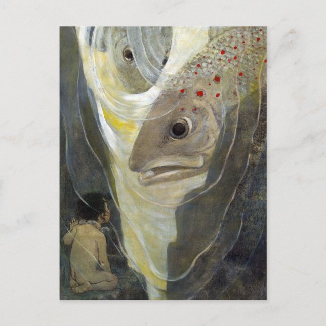 Cartão Postal Jessie Willcox Smith Water Babies CC0599 Postcard (Frente)