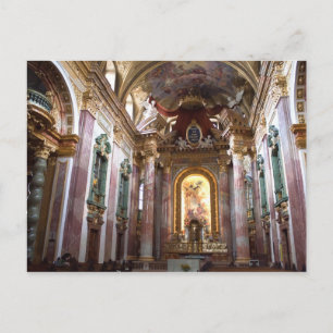 Cartão Postal Jesuitenkirche, Wien