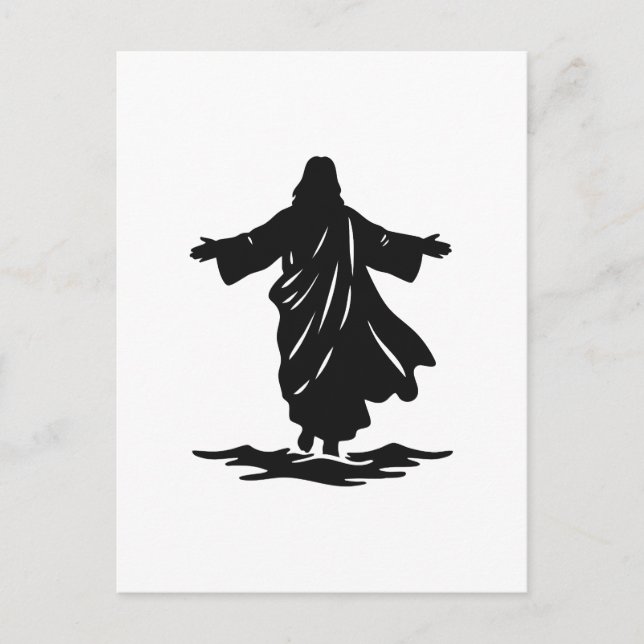 Cartão Postal Jesus (Frente)