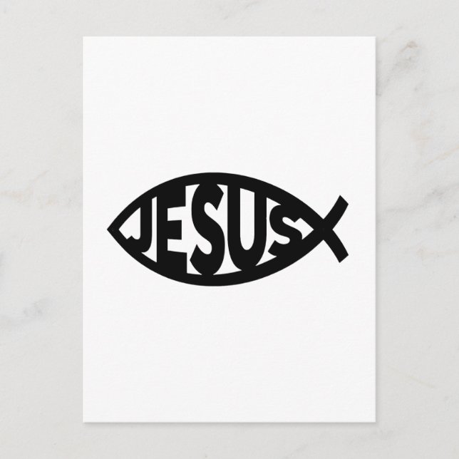 Cartão Postal Jesus (Frente)