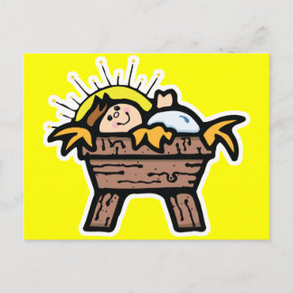 Cartão Postal jesus bebê