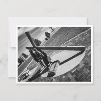 Cartão Postal Jesus Carregar Sua Cruz