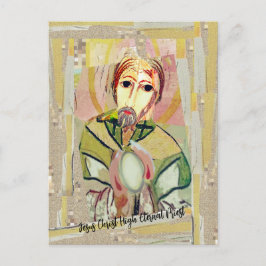 Cartão Postal Jesus Christ High Eternal Priest