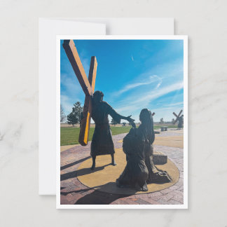 Cartão Postal Jesus constrói as mulheres de Jerusalém