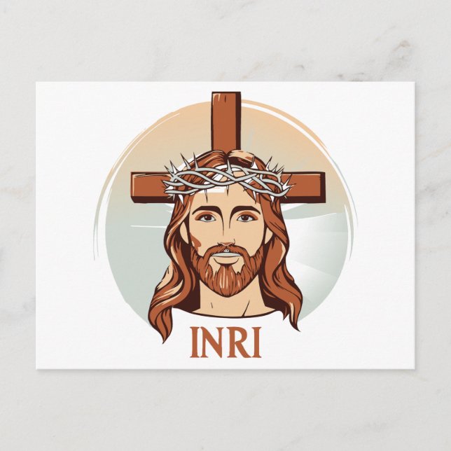 Cartão Postal Jesus Cristo (Frente)