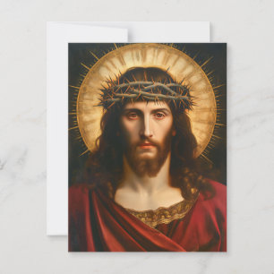 Cartão Postal Jesus Cristo   Arte Religiosa Cristã