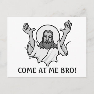 Cartão Postal Jesus Diz Que Vem Para Mim, Mano