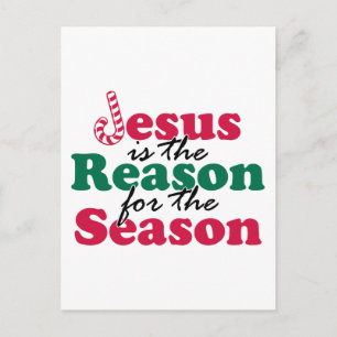 Cartão Postal Jesus é a razão