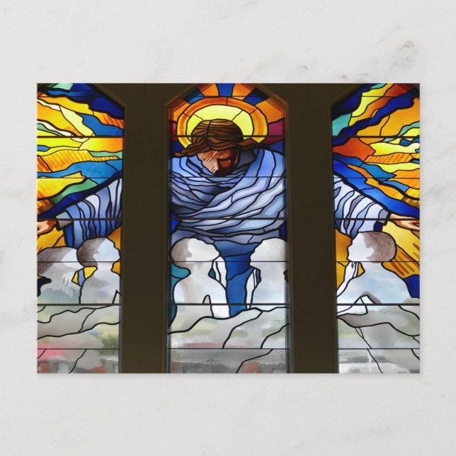 Cartão Postal Jesus e as Crianças (Frente)