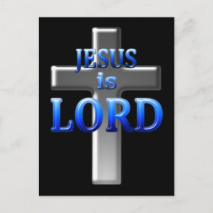 Cartão Postal Jesus é SENHOR
