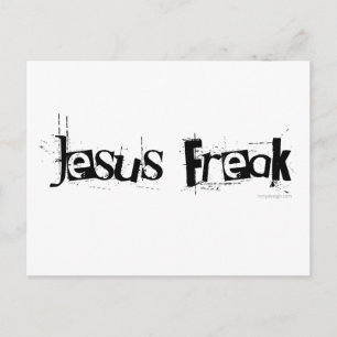 Cartão Postal Jesus Freak