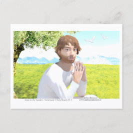 Cartão Postal Jesus in the Garden ( Getsemani )