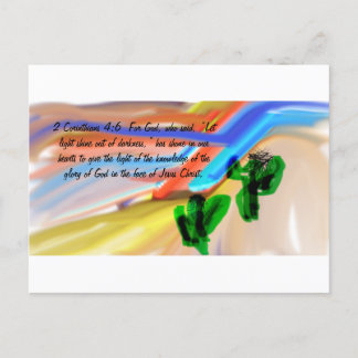 Cartão Postal Jesus luz do mundo