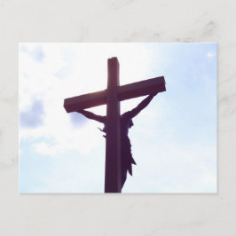Cartão Postal Jesus na Cruz