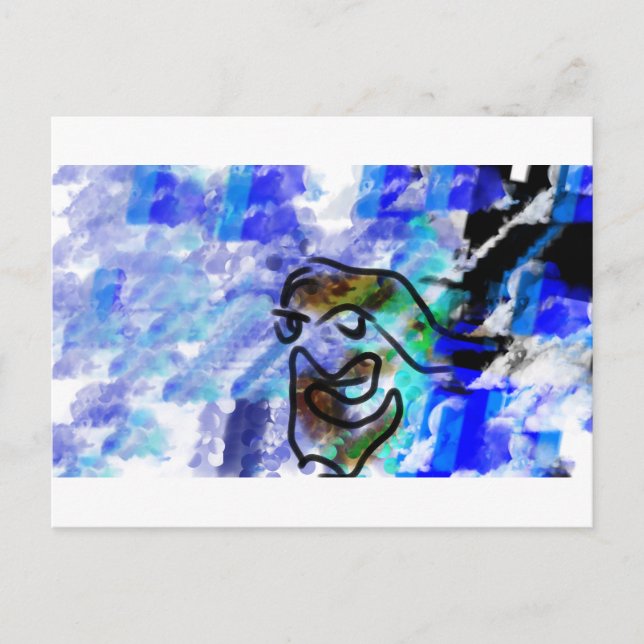 Cartão Postal Jesus, nome, esperança (Frente)