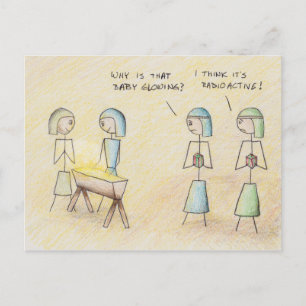 Cartão postal "Jesus Radioativo"