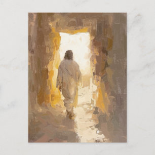 Cartão Postal Jesus Ressuscitou – Esperança da Páscoa