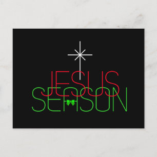 Cartão Postal Jesus Season