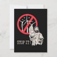 Jesus seria contra a energia eólica