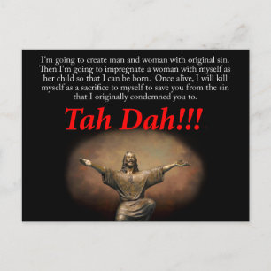 Cartão Postal Jesus.  Tá feito!!!