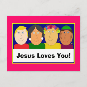 Cartão Postal Jesus Te Ama!