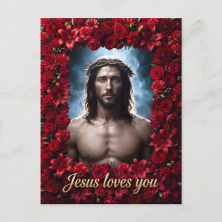 Cartão Postal Jesus te ama