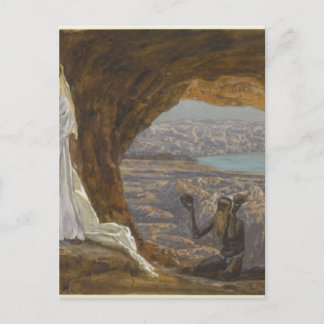 Cartão Postal Jesus Tentado na Selvagem