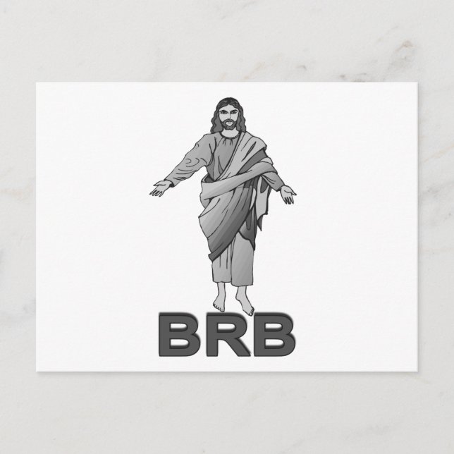 Cartão Postal Jesus Voltará (Frente)