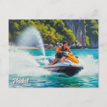 Jet Ski em Phuket Patong Beach Viagem