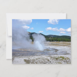 Cartão Postal Jewel Geyser, Parque Nacional Yellowstone