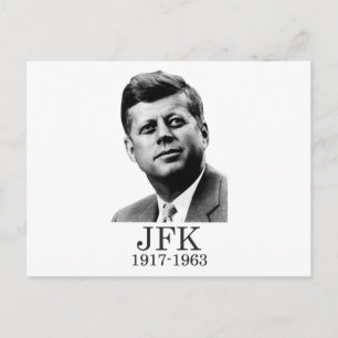 Cartão Postal JFK - John F. Kennedy