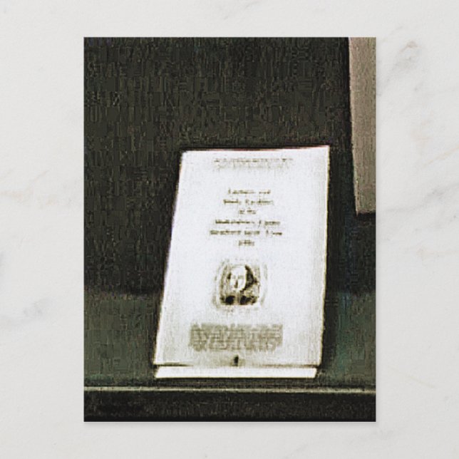 Cartão Postal jGib de Artifacts2 de Stratford-em cima-Avon (Frente)