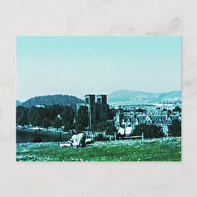 Cartão Postal jGibney da arte snap-38784 do castelo de Scotland (Frente)