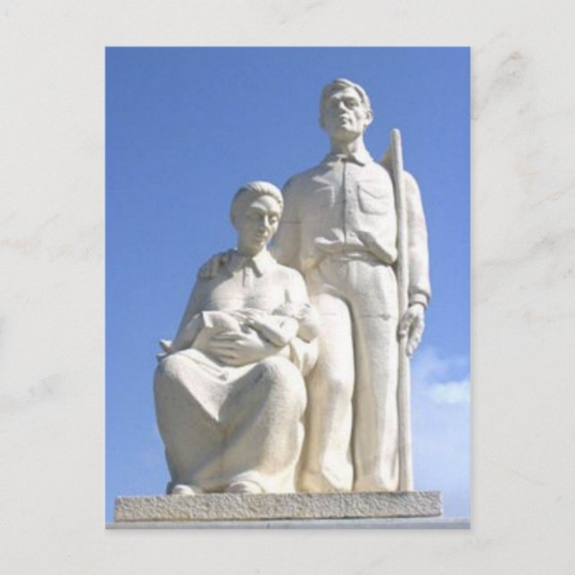 Cartão Postal Jibaro Monument (Frente)