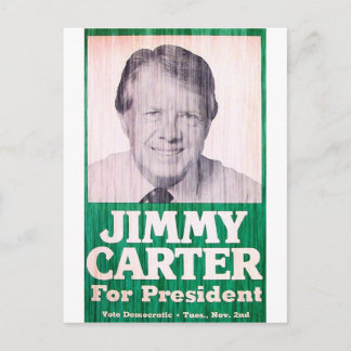 Cartão Postal Jimmy Carter Vintage