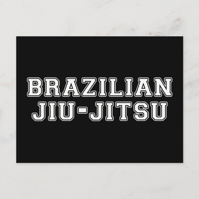 Cartão Postal Jiu Jitsu (Frente)
