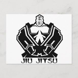 Cartão Postal Jiu Jitsu - A Luta Prepara-Se