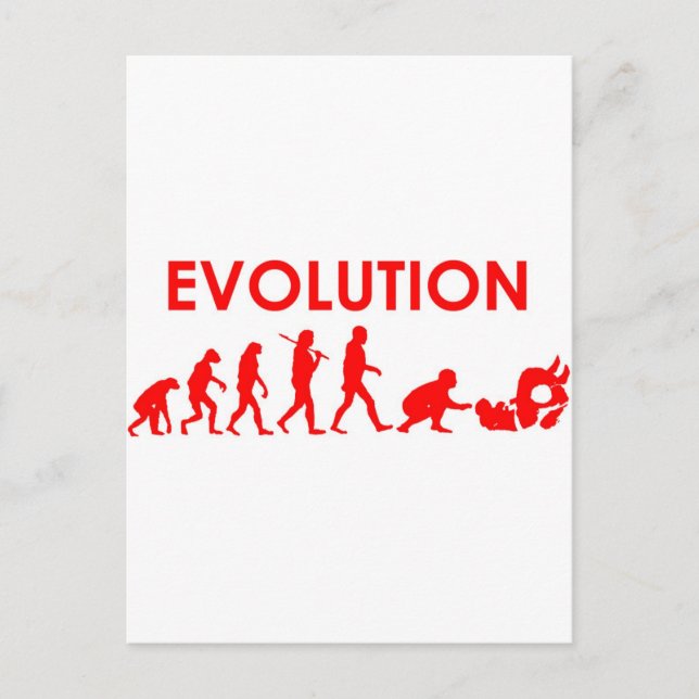 Cartão Postal Jiu Jitsu Evolution (Frente)