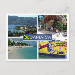 Cartão Postal JM Jamaica -
