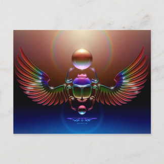 Cartão Postal JMR - Crystal Scarab