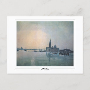 Cartão Postal JMW Turner #117-3 - Cartão-postal de arte