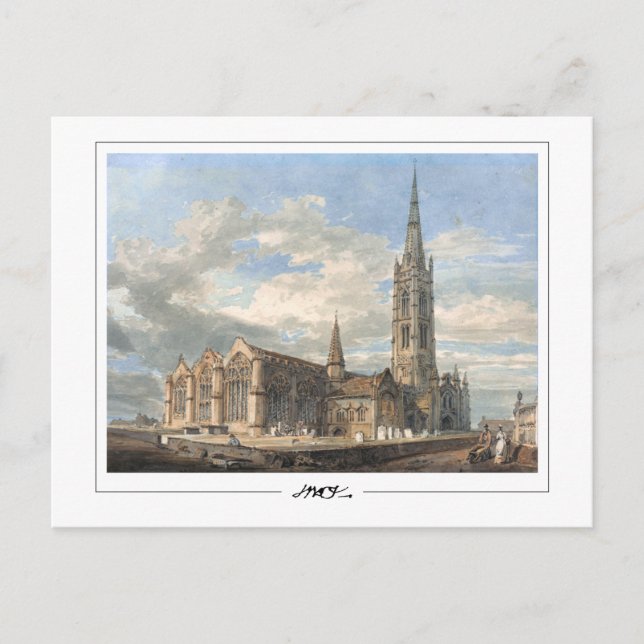 Cartão Postal JMW Turner #12-3 - Cartão-postal de arte (Frente)