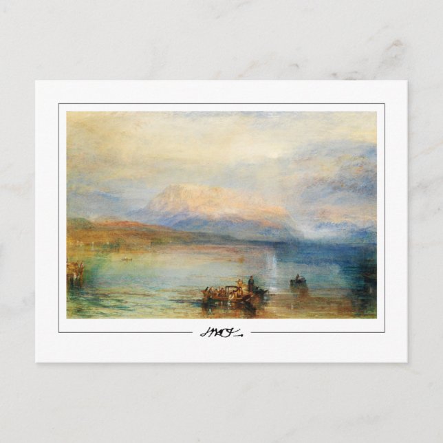 Cartão Postal JMW Turner #18-3 - Cartão-postal de arte (Frente)