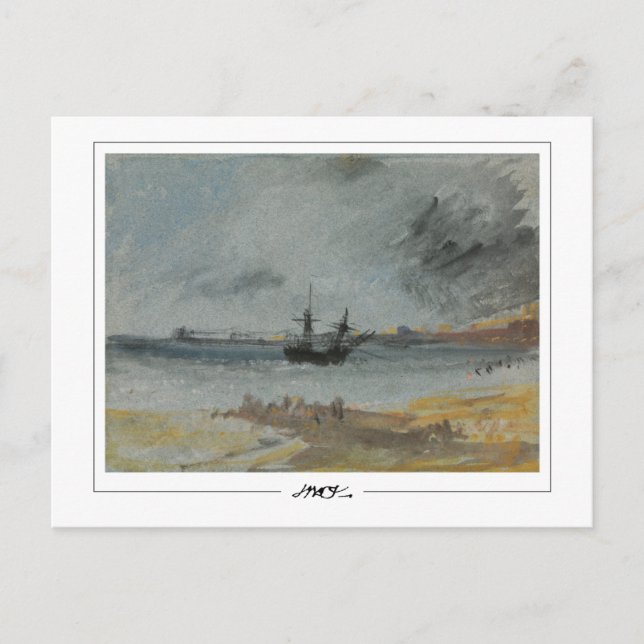 Cartão Postal JMW Turner #21-3 - Cartão-postal de arte (Frente)